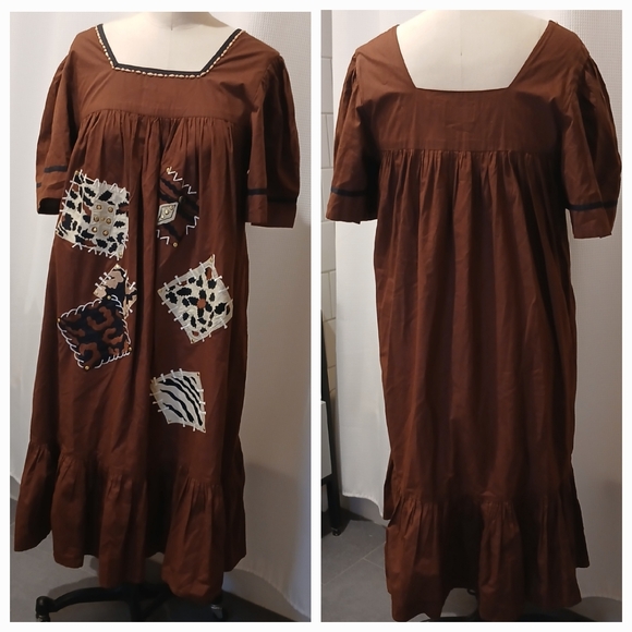 Dresses & Skirts - Vintage Cotton Dress Size M